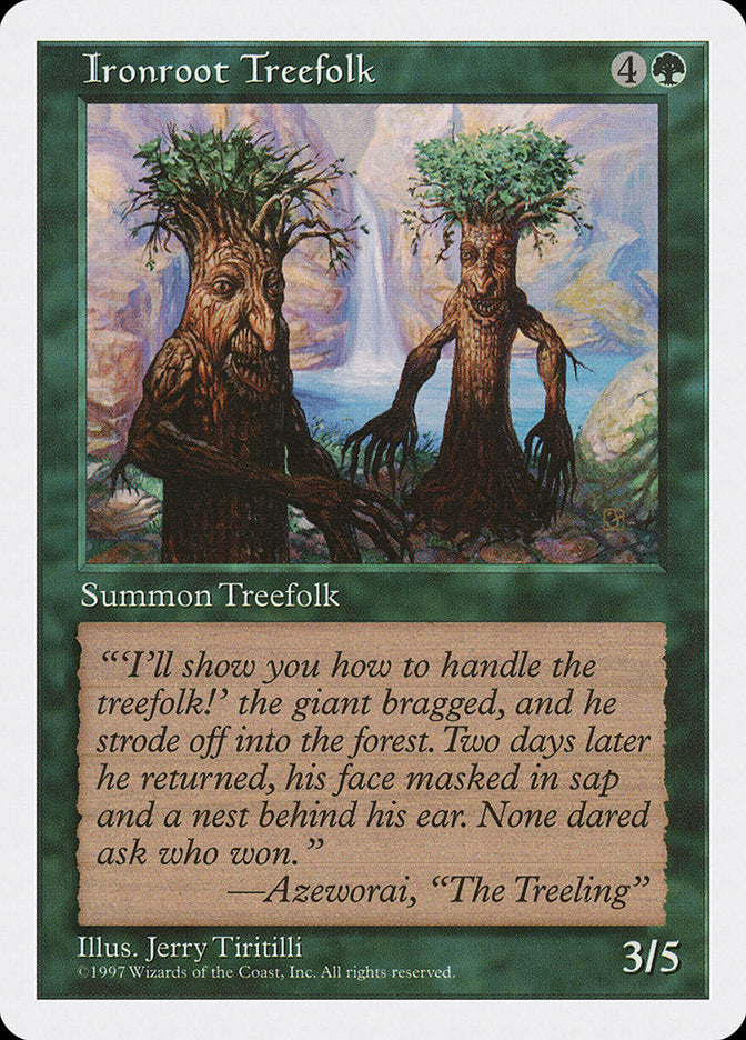 Ironroot Treefolk [Fifth Edition] | Red Riot Games CA