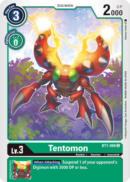 Tentomon [BT1-066] [Release Special Booster Ver.1.0] | Red Riot Games CA