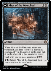 Altar of the Wretched // Wretched Bonemass [The Lost Caverns of Ixalan Commander] | Red Riot Games CA