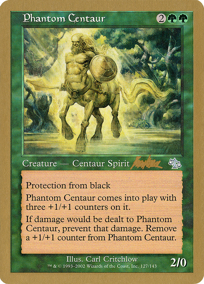 Phantom Centaur (Brian Kibler) [World Championship Decks 2002] | Red Riot Games CA