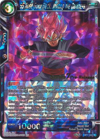 SS Rose Goku Black, Inviting the Darkness (BT7-043_PR) [Assault of the Saiyans Prerelease Promos] | Red Riot Games CA