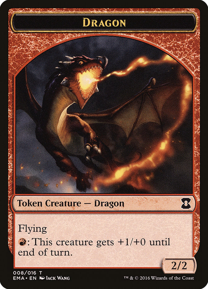 Dragon Token [Eternal Masters Tokens] | Red Riot Games CA