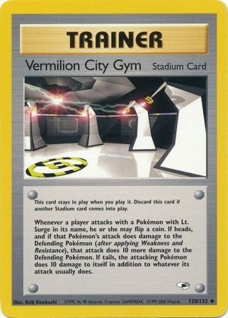 Vermilion City Gym (120/132) [Gym Heroes Unlimited] | Red Riot Games CA