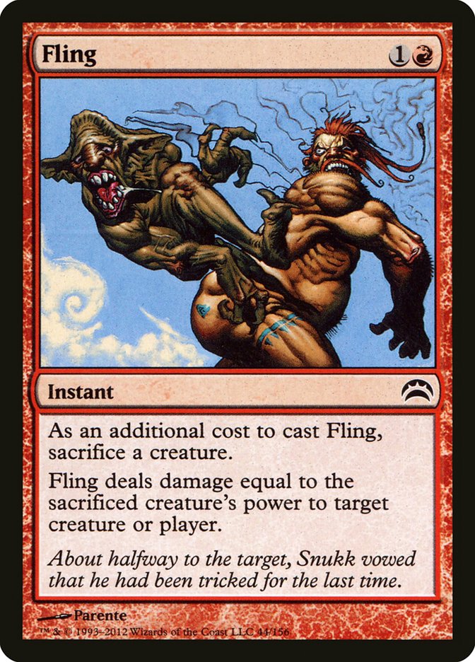 Fling [Planechase 2012] | Red Riot Games CA