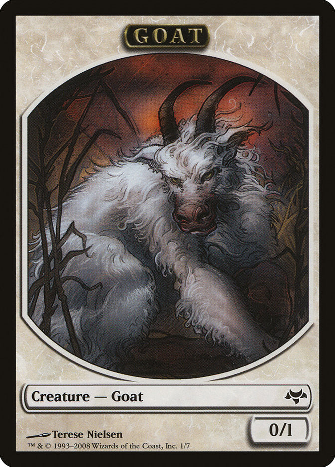 Goat Token [Eventide Tokens] | Red Riot Games CA