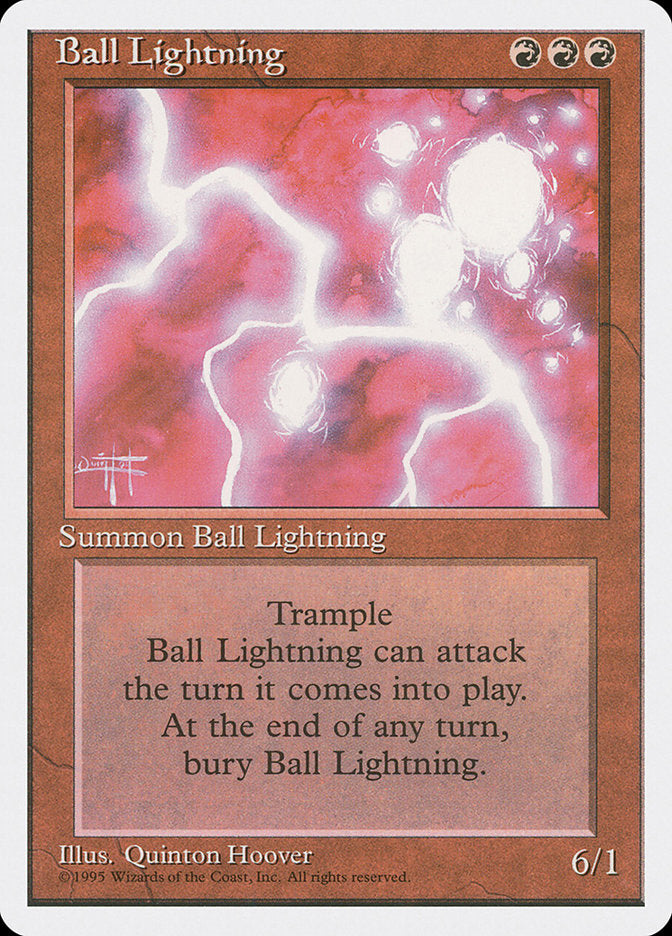 Ball Lightning [Fourth Edition] | Red Riot Games CA