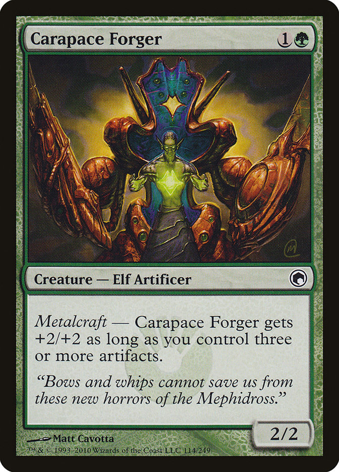 Carapace Forger [Scars of Mirrodin] | Red Riot Games CA