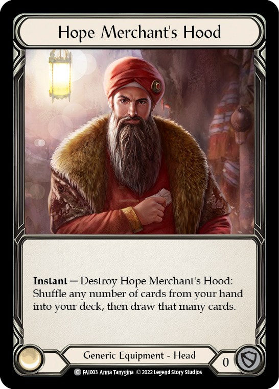 Hope Merchant's Hood [FAI003] (Uprising Fai Blitz Deck) | Red Riot Games CA