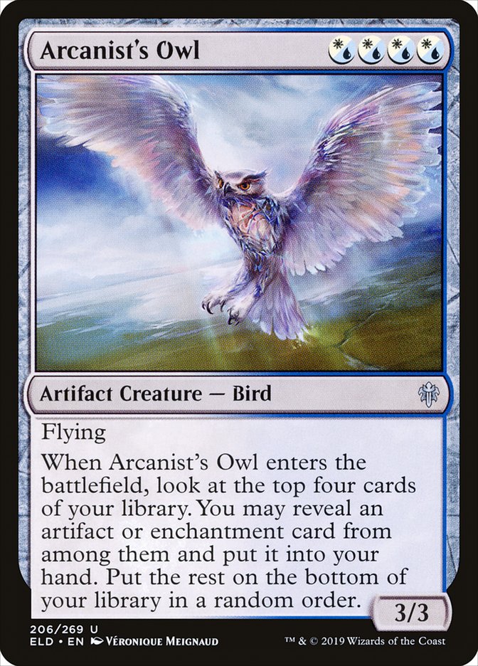 Arcanist's Owl [Throne of Eldraine] | Red Riot Games CA