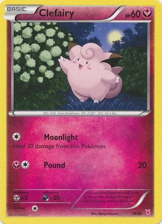 Clefairy (19/30) [XY: Trainer Kit 1 - Wigglytuff] | Red Riot Games CA