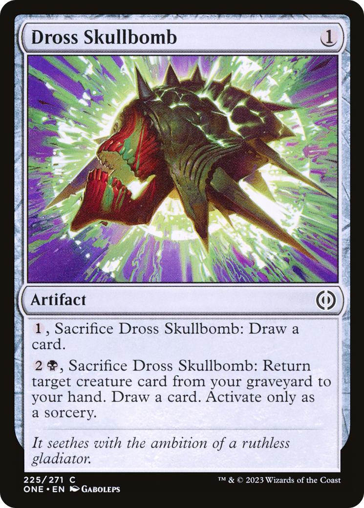Dross Skullbomb [Phyrexia: All Will Be One] | Red Riot Games CA