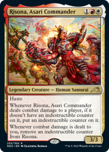 Risona, Asari Commander [Kamigawa: Neon Dynasty] | Red Riot Games CA