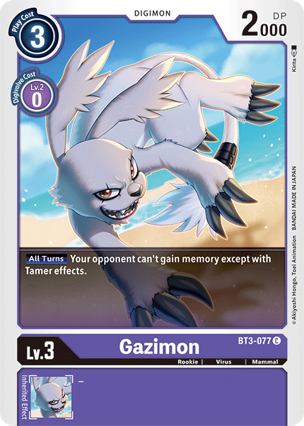 Gazimon [BT3-077] [Release Special Booster Ver.1.5] | Red Riot Games CA