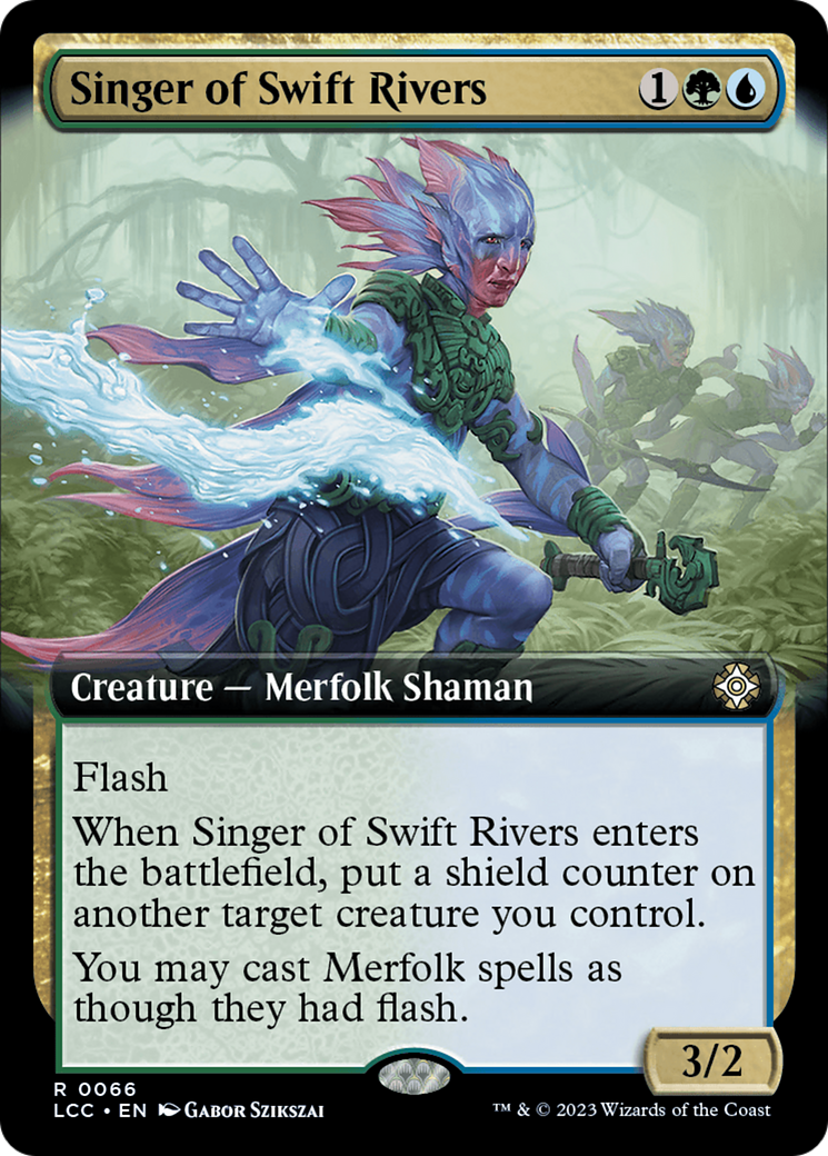 Singer of Swift Rivers (Extended Art) [The Lost Caverns of Ixalan Commander] | Red Riot Games CA