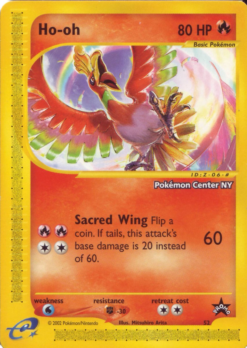 Ho-oh (52) (Pokemon Center NY Promo) [Wizards of the Coast: Black Star Promos] | Red Riot Games CA