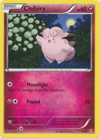 Clefairy (13/30) [XY: Trainer Kit 1 - Wigglytuff] | Red Riot Games CA