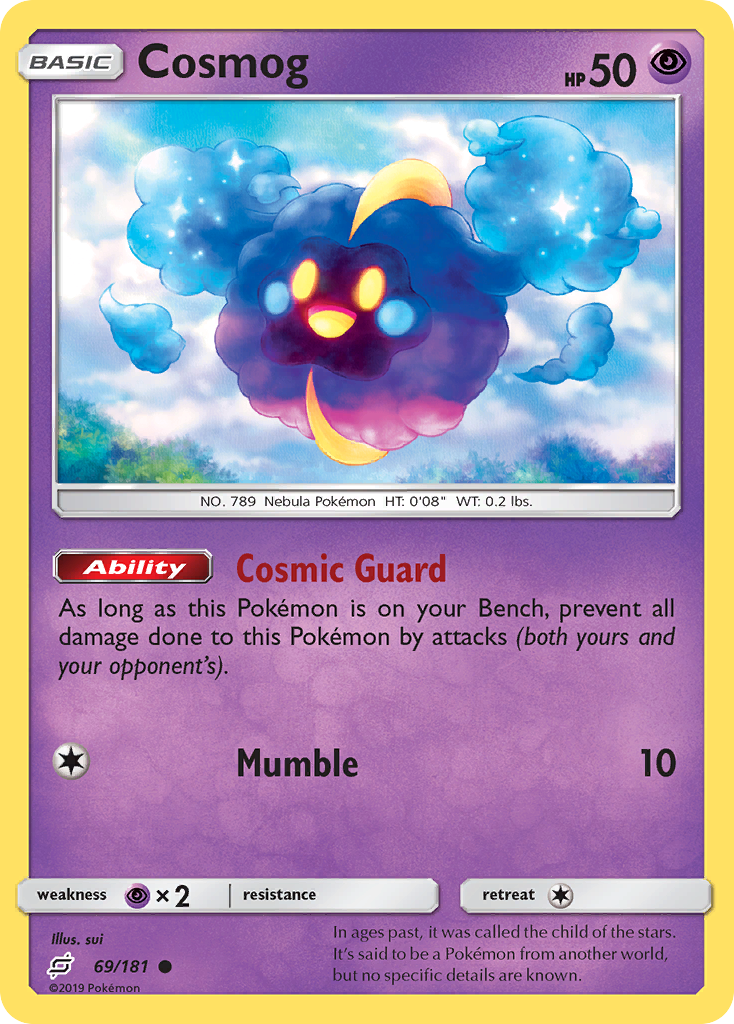 Cosmog (69/181) [Sun & Moon: Team Up] | Red Riot Games CA