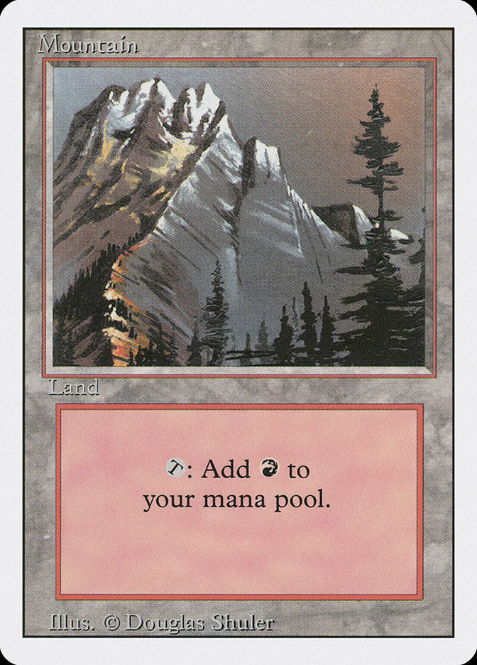 Mountain (Snow Top / Highest Point on Left) [Revised Edition] | Red Riot Games CA