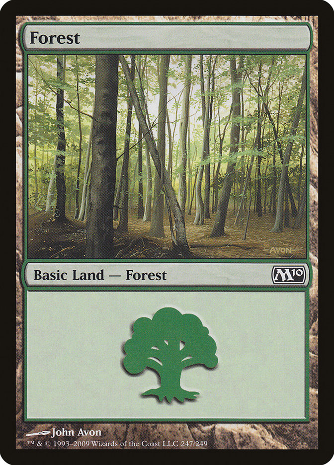 Forest (247) [Magic 2010] | Red Riot Games CA