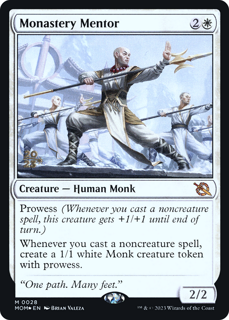Monastery Mentor [March of the Machine Prerelease Promos] | Red Riot Games CA