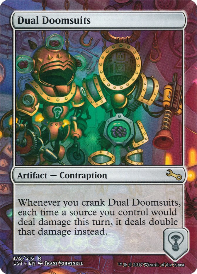 Dual Doomsuits [Unstable] | Red Riot Games CA