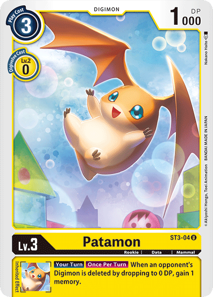 Patamon [ST3-04] [Starter Deck: Heaven's Yellow] | Red Riot Games CA
