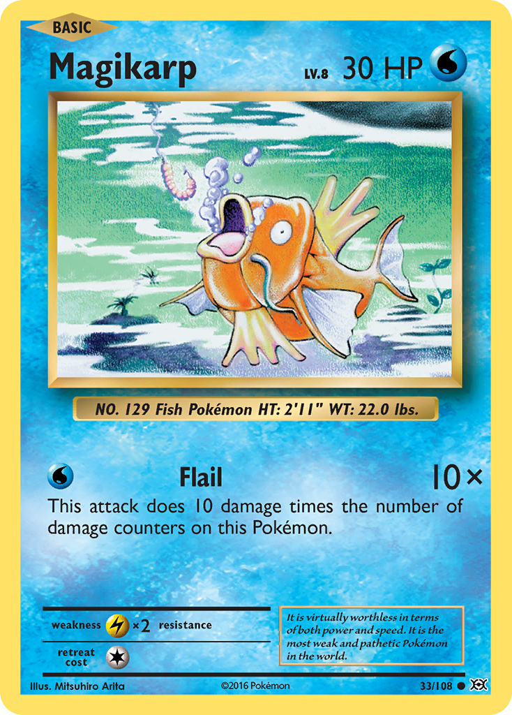 Magikarp (33/108) [XY: Evolutions] | Red Riot Games CA