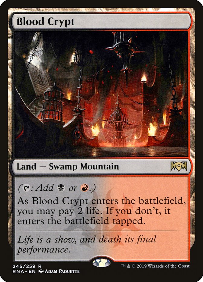 Blood Crypt [Ravnica Allegiance] | Red Riot Games CA