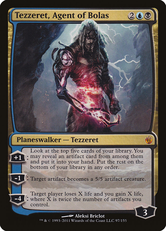 Tezzeret, Agent of Bolas [Mirrodin Besieged] | Red Riot Games CA