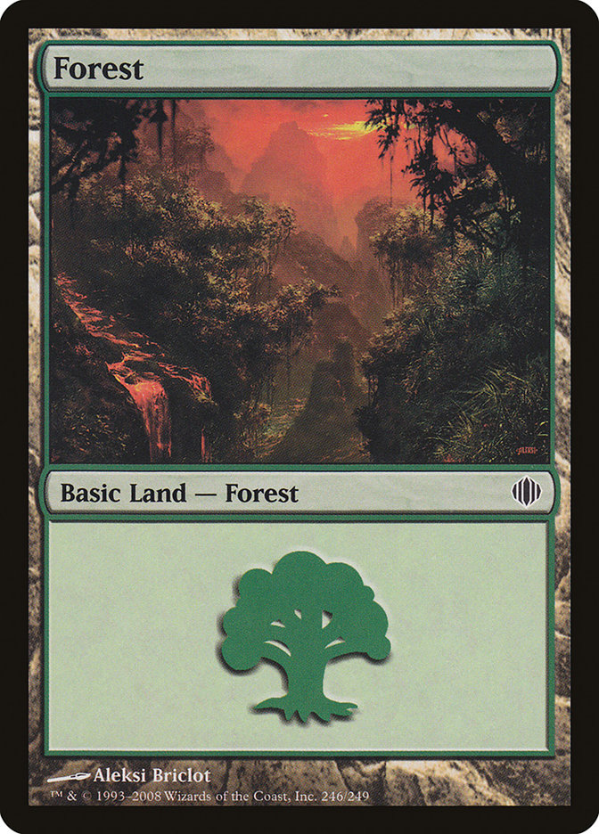 Forest (246) [Shards of Alara] | Red Riot Games CA