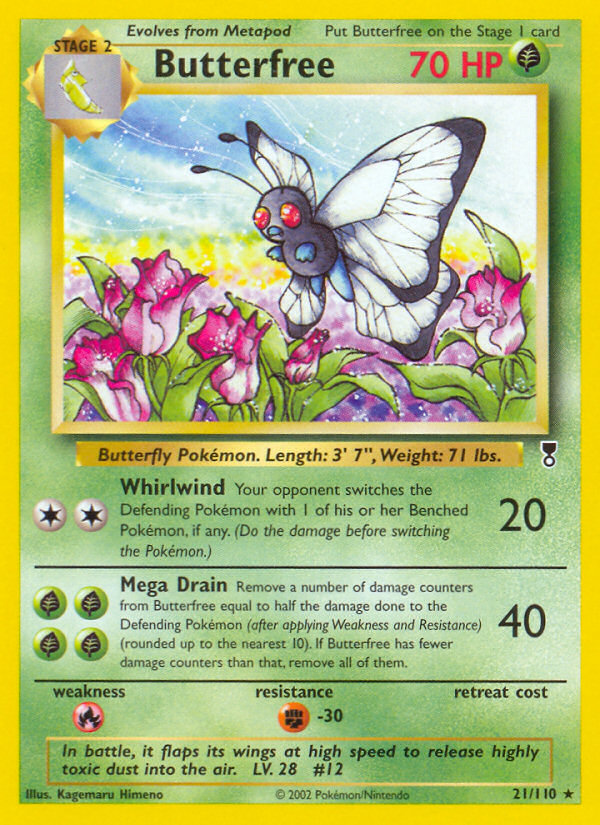 Butterfree (21/110) [Legendary Collection] | Red Riot Games CA