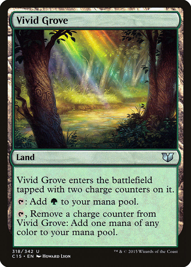 Vivid Grove [Commander 2015] | Red Riot Games CA