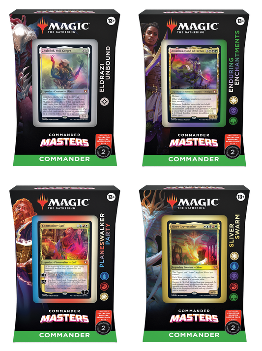Commander Masters - Commander Deck Display