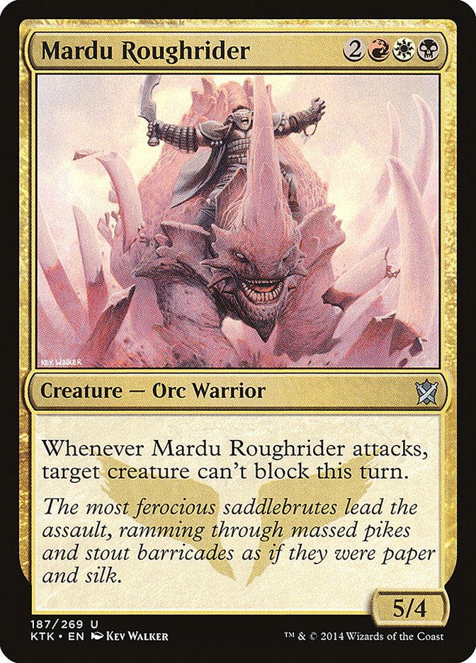 Mardu Roughrider [Khans of Tarkir] | Red Riot Games CA