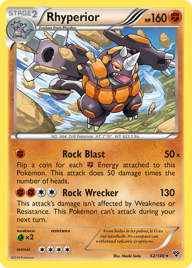 Rhyperior (62/146) [XY: Base Set] | Red Riot Games CA