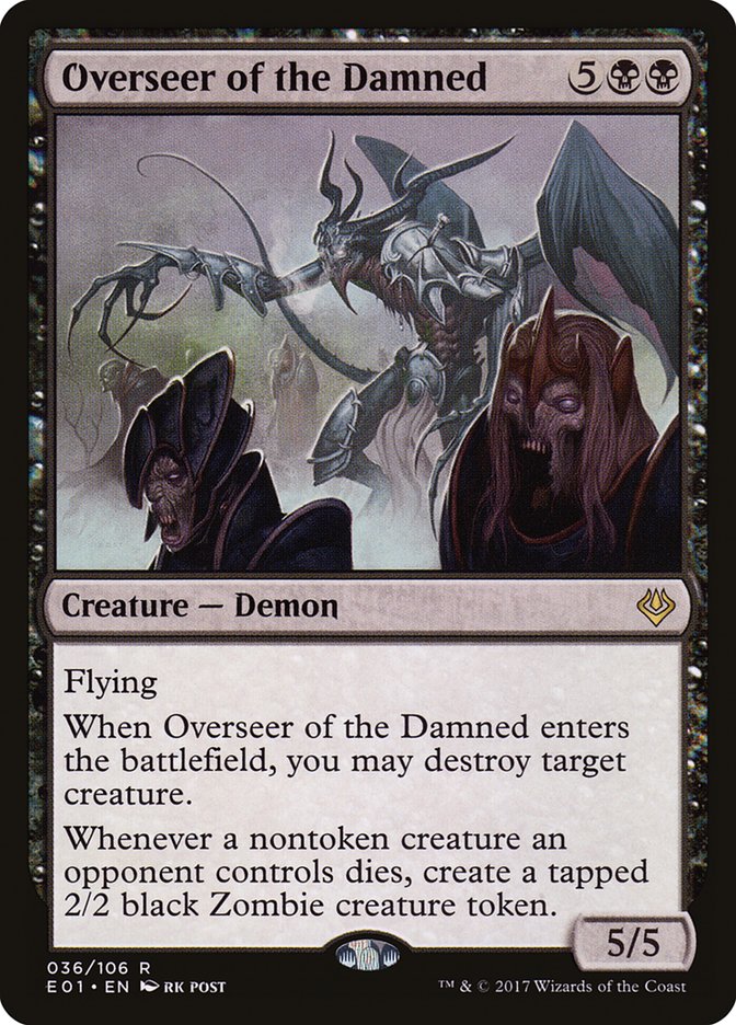 Overseer of the Damned [Archenemy: Nicol Bolas] | Red Riot Games CA