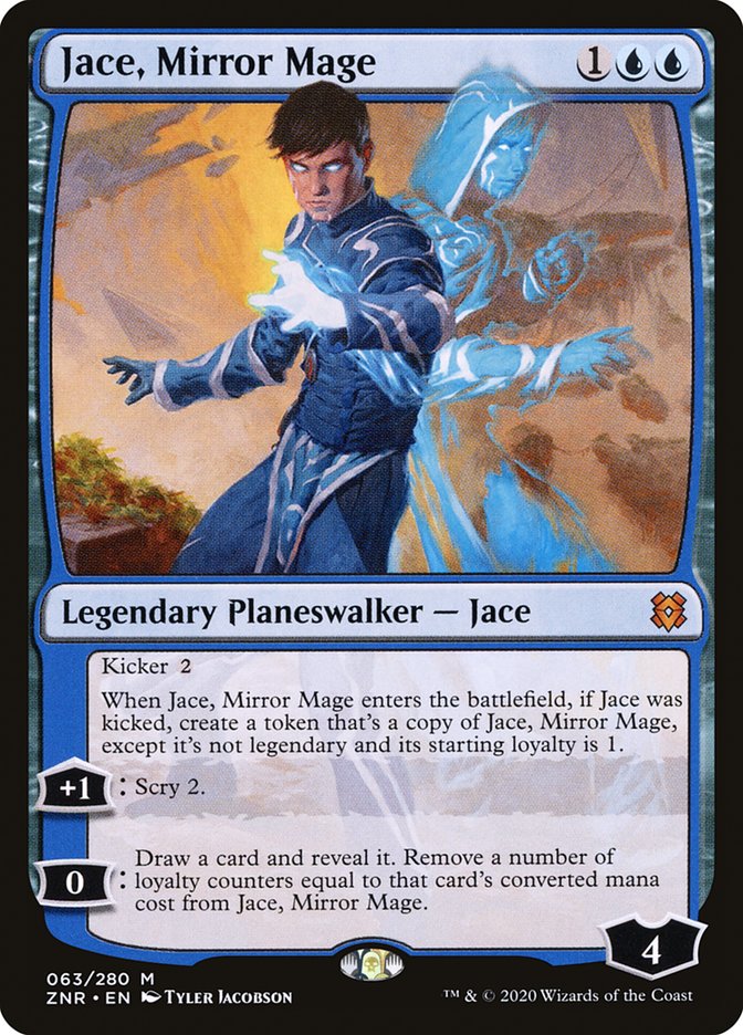 Jace, Mirror Mage [Zendikar Rising] | Red Riot Games CA