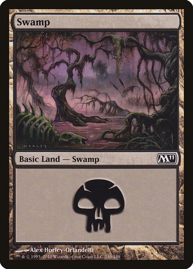 Swamp (240) [Magic 2011] | Red Riot Games CA