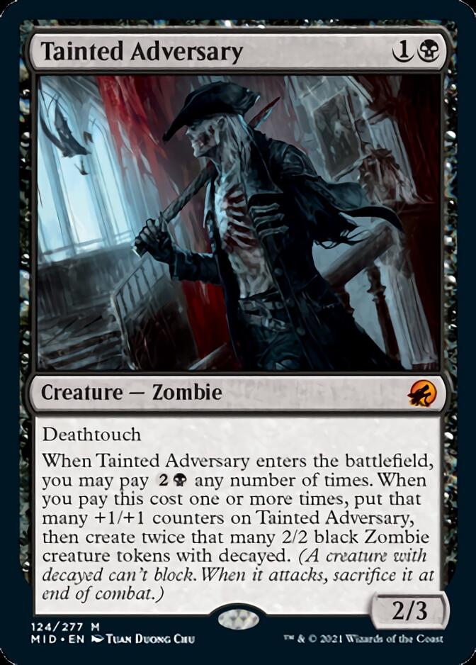 Tainted Adversary [Innistrad: Midnight Hunt] | Red Riot Games CA