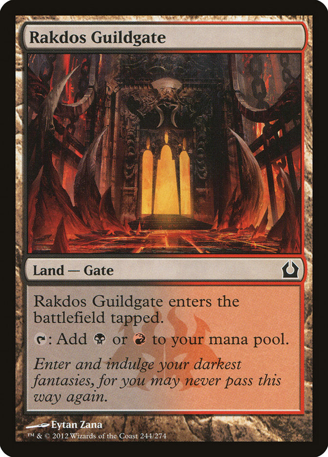 Rakdos Guildgate [Return to Ravnica] | Red Riot Games CA