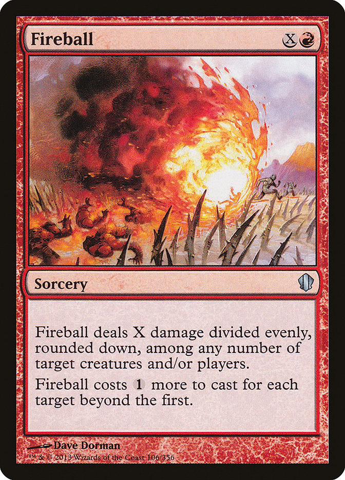 Fireball [Commander 2013] | Red Riot Games CA