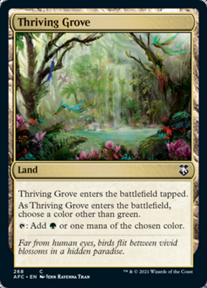 Thriving Grove [Dungeons & Dragons: Adventures in the Forgotten Realms Commander] | Red Riot Games CA