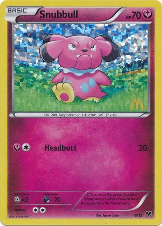 Snubbull (8/12) [McDonald's Promos: 2014 Collection] | Red Riot Games CA