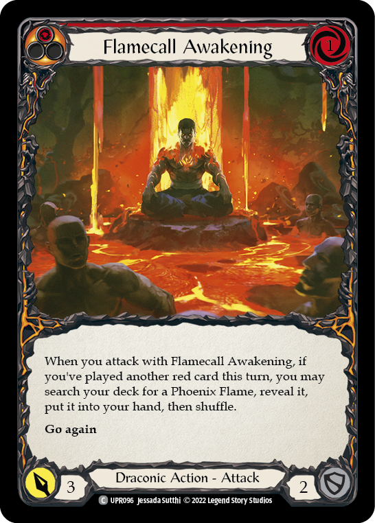 Flamecall Awakening [UPR096] (Uprising) | Red Riot Games CA