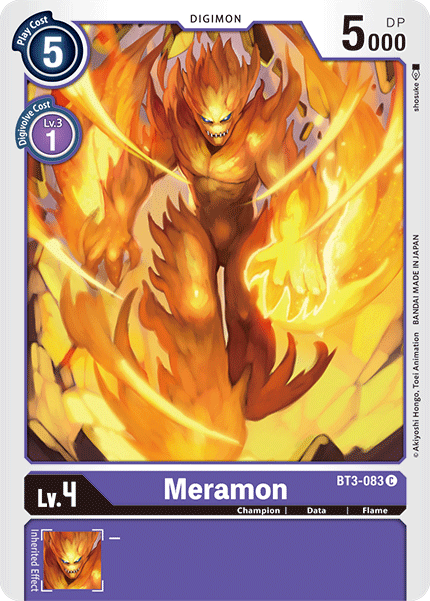 Meramon [BT3-083] [Release Special Booster Ver.1.5] | Red Riot Games CA
