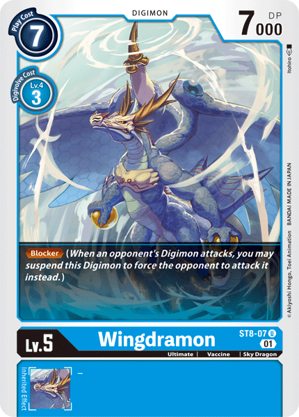 Wingdramon [ST8-07] [Starter Deck: Ulforce Veedramon] | Red Riot Games CA