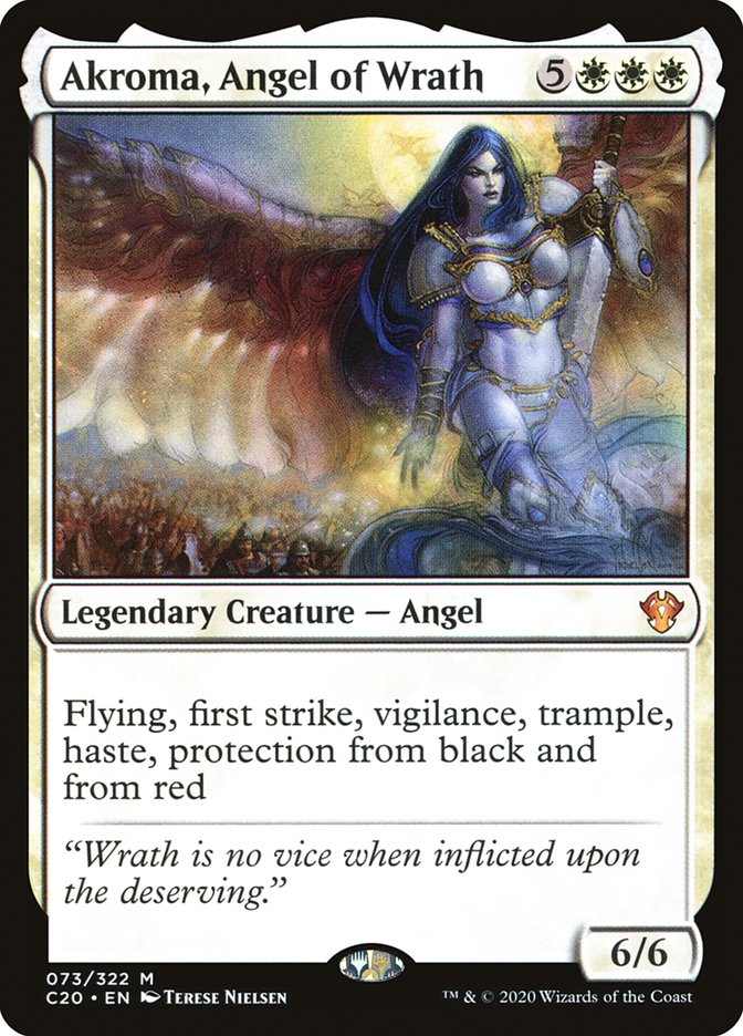 Akroma, Angel of Wrath [Commander 2020] | Red Riot Games CA