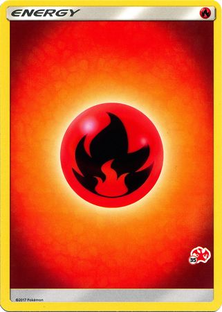 Fire Energy (Charizard Stamp #35) [Battle Academy 2020] | Red Riot Games CA
