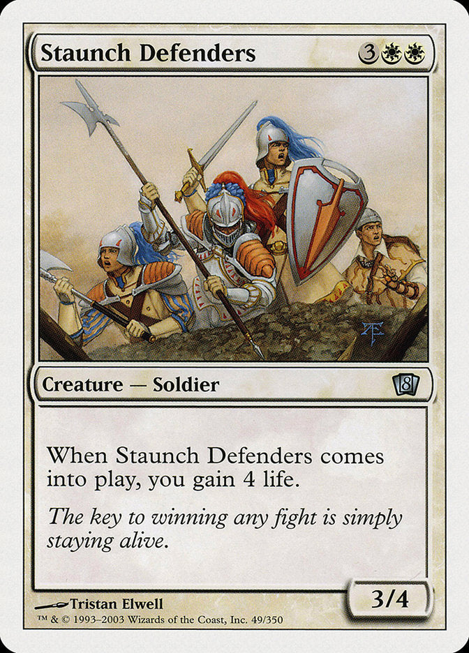 Staunch Defenders [Eighth Edition] | Red Riot Games CA