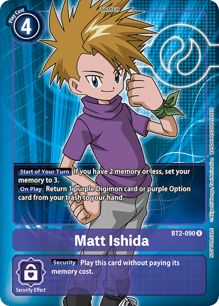 Matt Ishida [BT2-090] (Buy-A-Box Promo) [Release Special Booster Ver.1.0 Promos] | Red Riot Games CA